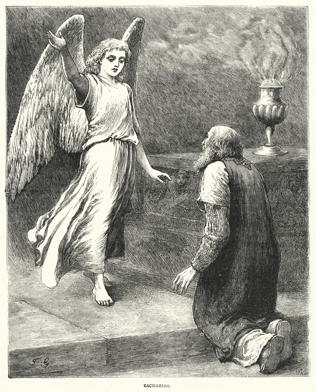 Zacharias (gravura) de English School