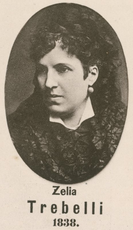 Zelia Trebelli (gravura) de English School