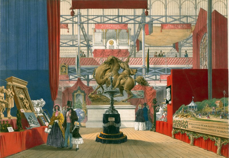 Zollverein, Grande Exposição, 1851 de English School