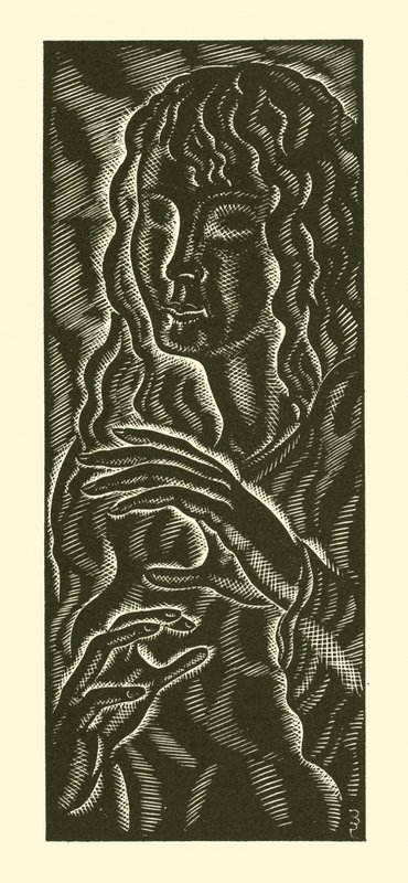 Menina cega de Eric Gill