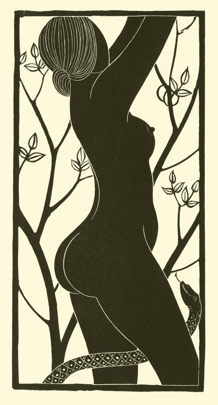 Eve (litho) de Eric Gill