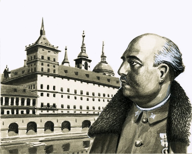 Retrato do General Franco de Eric Parker