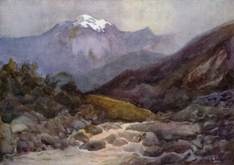 Lake Alumeni District, corredeiras perto de Moquhue de Ernest William Christmas