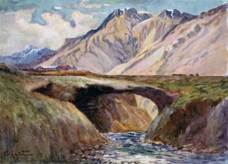 Puente del Inca, a famosa ponte natural de Ernest William Christmas
