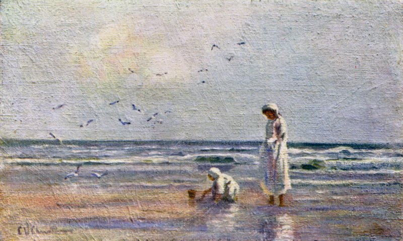 Horas de sol, Mar del Plata de Ernest William Christmas