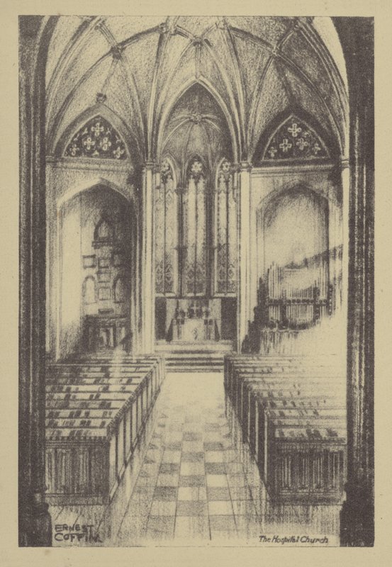 A igreja do hospital de Ernest Coffin