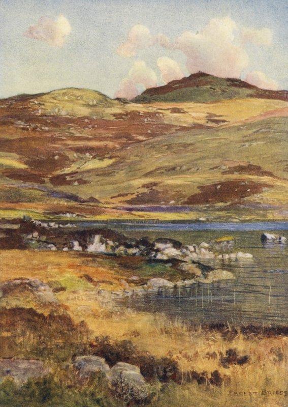 Loch Skae (litografia a cores) de Ernest Edward Briggs