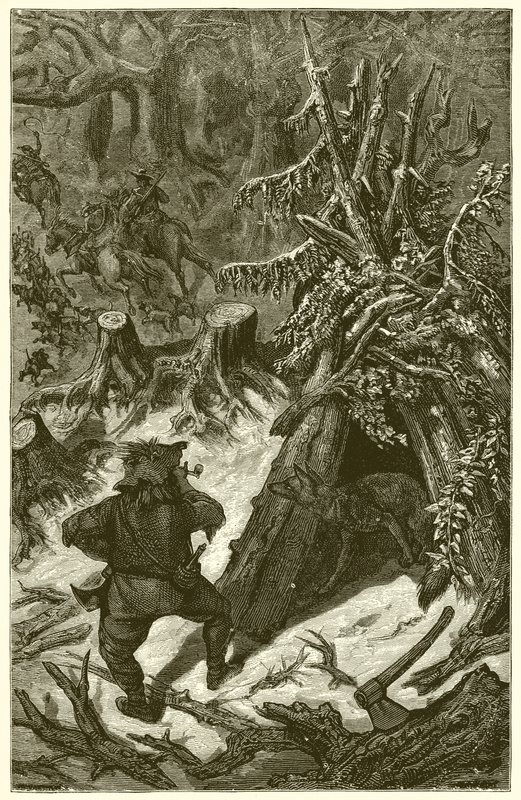 A raposa e o compatriota de Ernest Henry Griset
