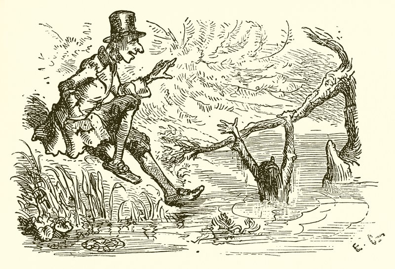 O mestre e seu acadêmico de Ernest Henry Griset