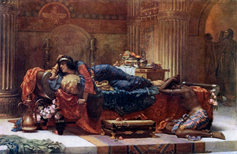 Rainha Vashti de Ernest Normand