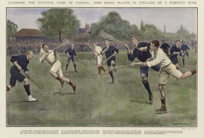 Lacrosse de Ernest Prater