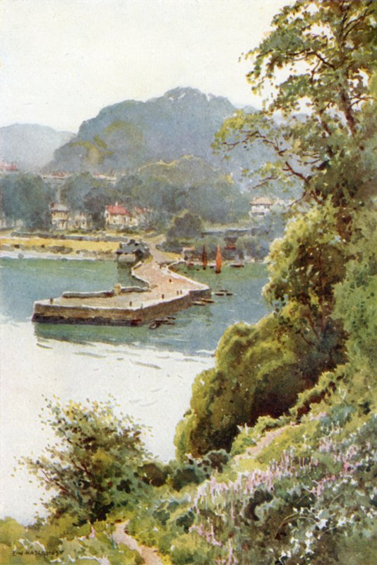 Aberdour (lito colorido) de Ernest William Haslehust