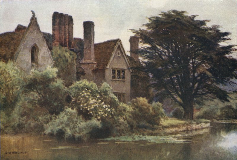 Brinsop Manor (cor litho) de Ernest William Haslehust