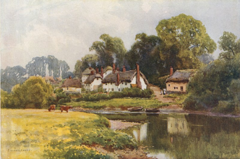 Condessa Weir (cor litho) de Ernest William Haslehust