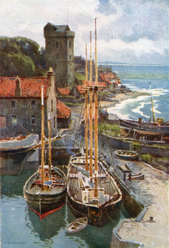 Dysart (lito colorido) de Ernest William Haslehust