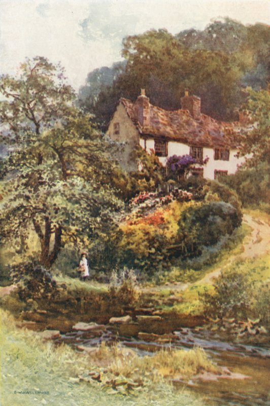Vale da forja (cor litho) de Ernest William Haslehust
