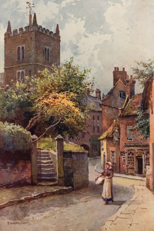 Ollerton (cor litho) de Ernest William Haslehust