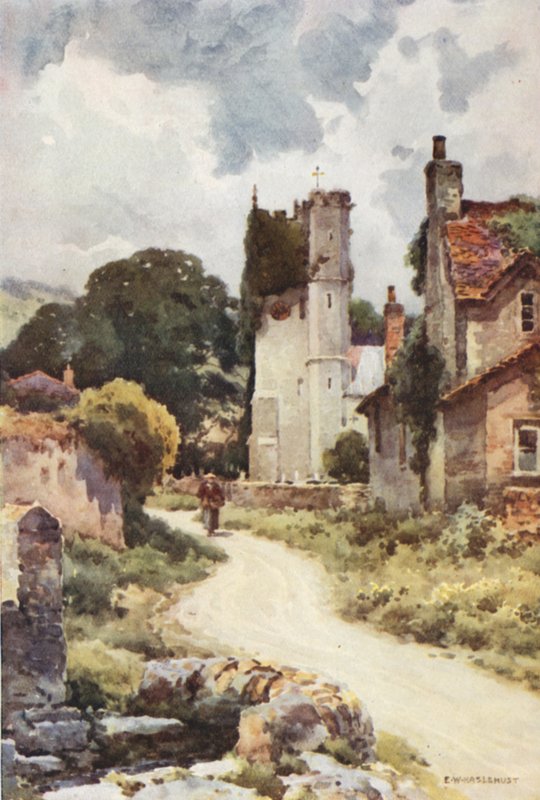 Portisham (cor litho) de Ernest William Haslehust