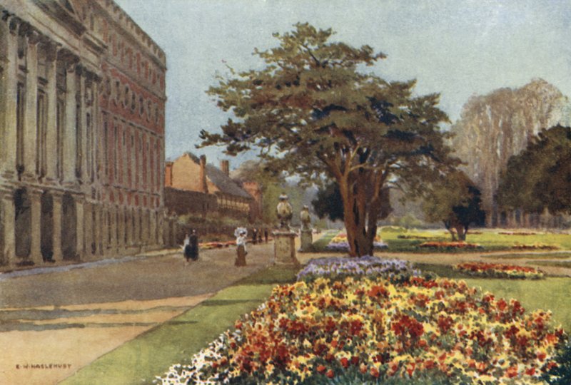 A Longa Caminhada (cor litho) de Ernest William Haslehust