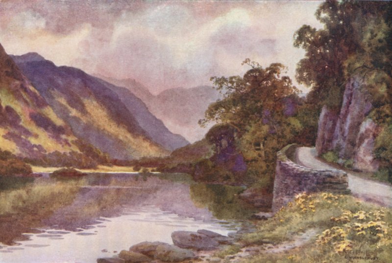 Ullswater (cor litho) de Ernest William Haslehust
