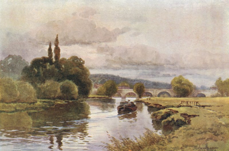 Wallingford (lito a cores) de Ernest William Haslehust