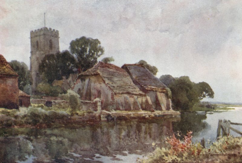 Wareham (cor litho) de Ernest William Haslehust
