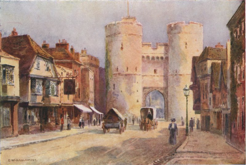 Westgate (cor litho) de Ernest William Haslehust