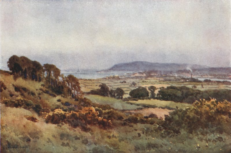 Weymouth e Portland (lito colorido) de Ernest William Haslehust