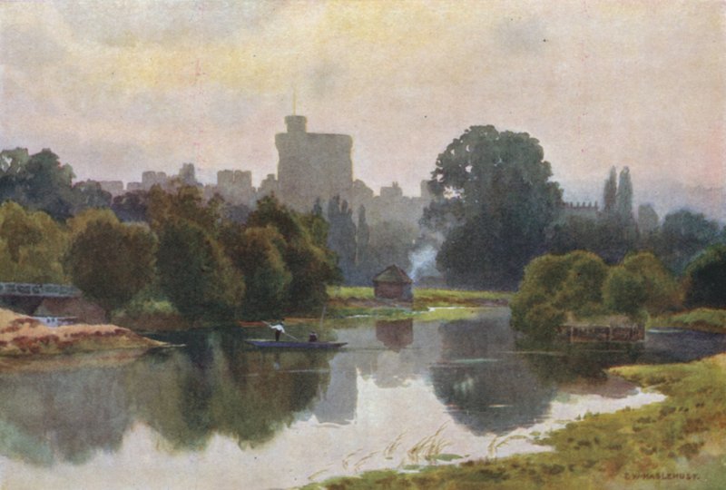 Avenida Príncipe Amedeo em Florença de Ernest William Haslehust