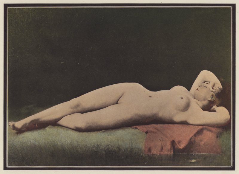 Bela Adormecida (lito colorido) de Ernst Philippe Zacharie