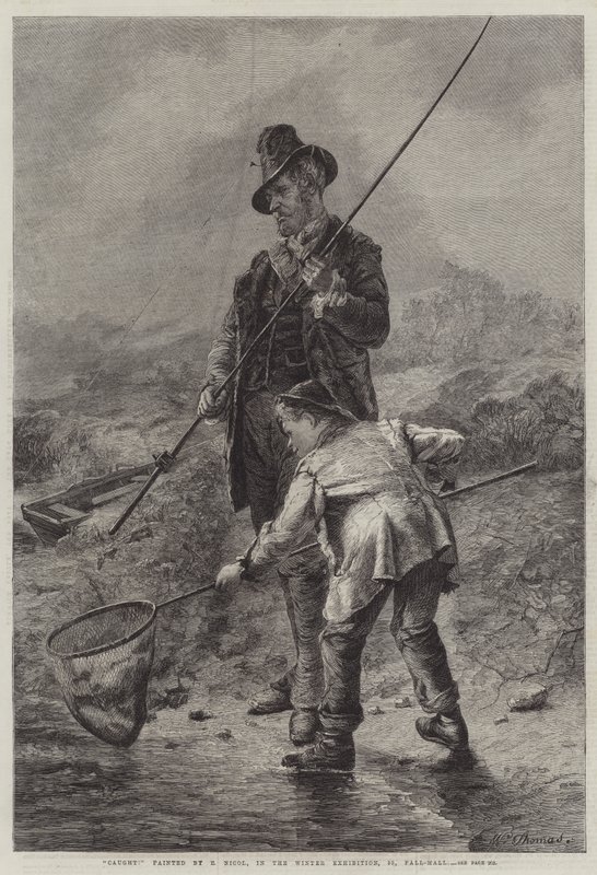 Apanhados! (gravura) de Erskine Nicol