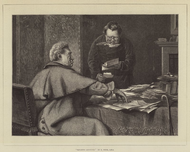 Contas Quadradas de Erskine Nicol