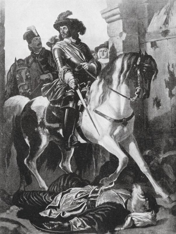 Ofen (Buda) tomada aos turcos de Eugen von (after) Blaas