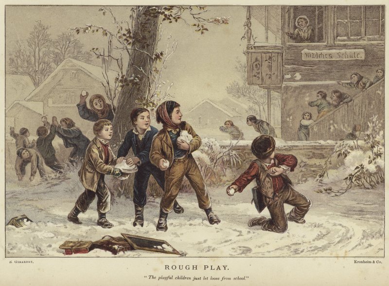 Jogo duro de Eugene Alexis Girardet