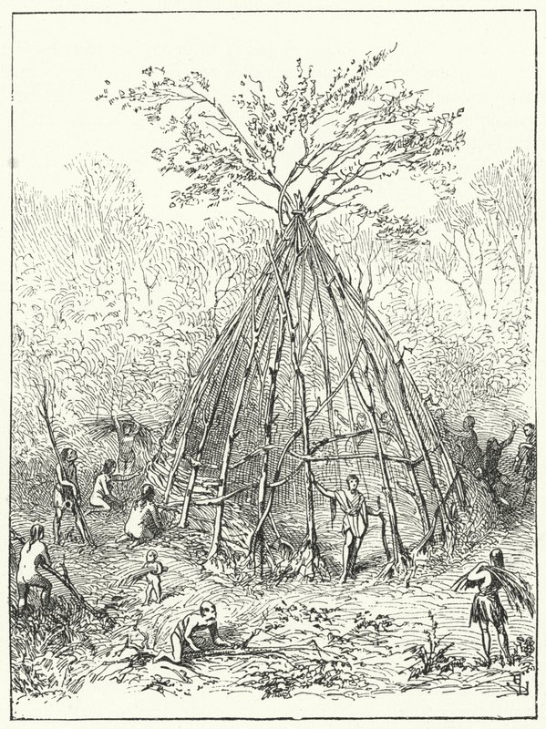 Início da vida humana de Eugene Emmanuel after Viollet le Duc