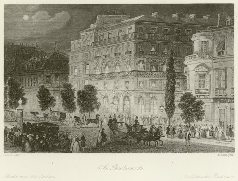 As boulevards de Eugene Louis Lami