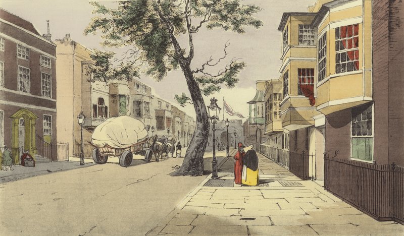 Uma pequena cidade provinciana de Eugene Louis after Lami