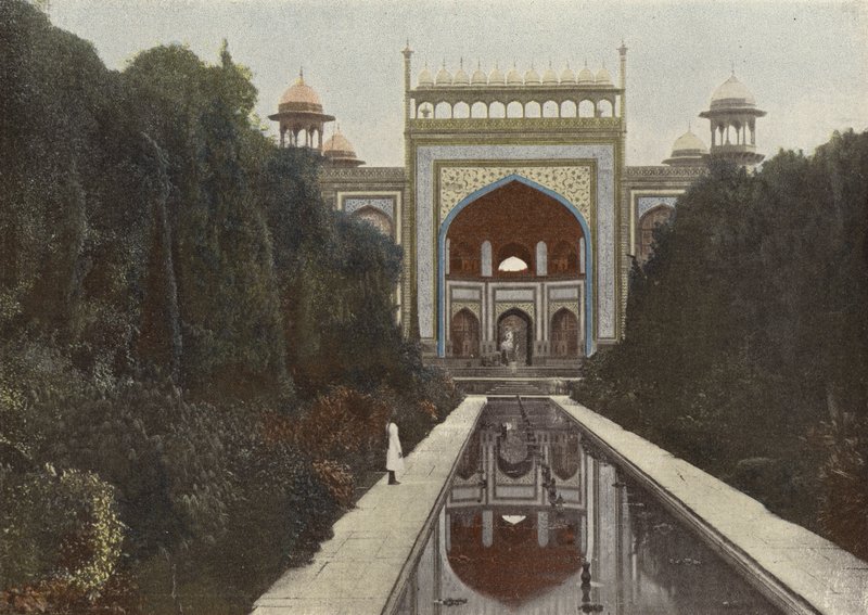 Agra, entrada Du Tady Mahal de European Photographer