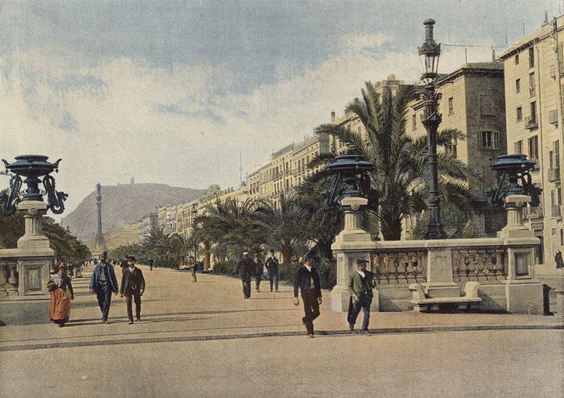 Barcelone, Le Paseo de Colon de European Photographer