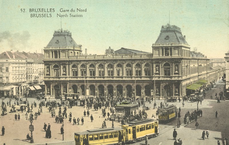 Estação Norte de Bruxelas de European Photographer