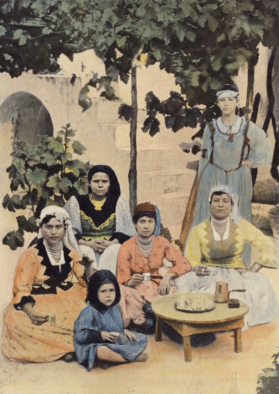 Família mourisca de Blidah de European Photographer