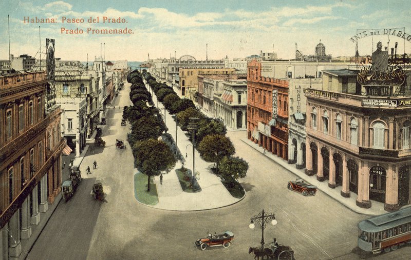 Havana, Cuba, Paseo De Prado, Prado Promenade de European Photographer