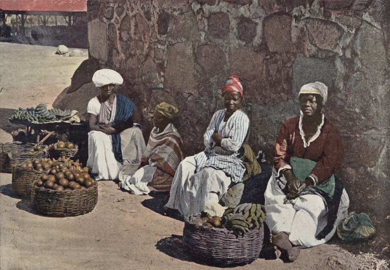 Comerciantes de frutas no Rio de European Photographer