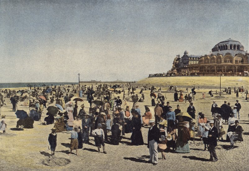 Ostende, a praia e o cassino de European Photographer