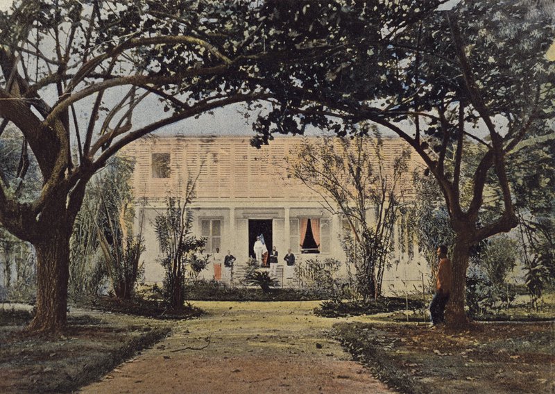 Palácio do governo em Papeete de European Photographer