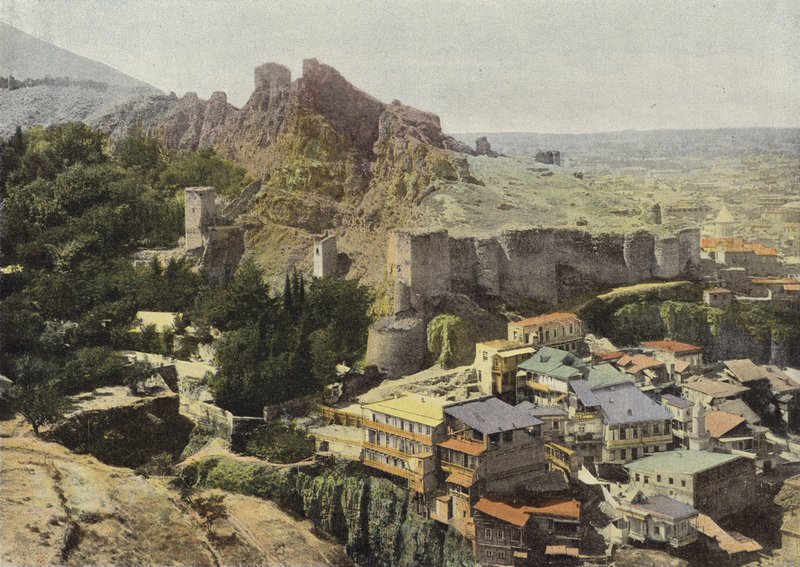 Tefflis, ruínas da fortaleza de European Photographer