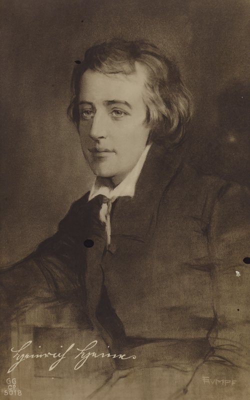 Heinrich Heine, poeta e ensaísta alemão, c1820 de European School