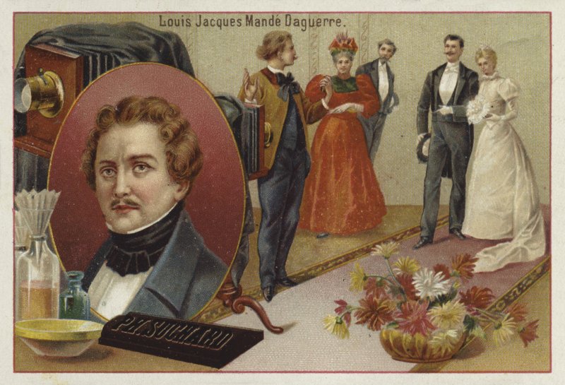 Louis Daguerre, pioneiro da fotografia francesa de European School