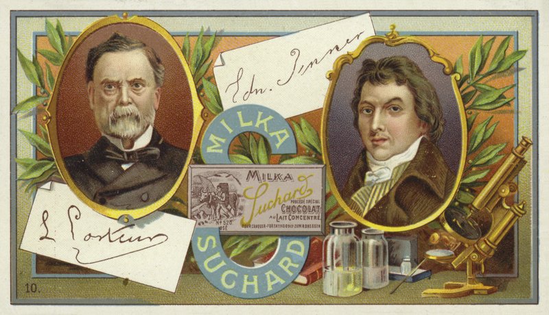 Louis Pasteur e Edward Jenner de European School