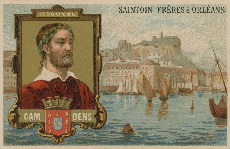 Luis de Camoes, poeta português de European School